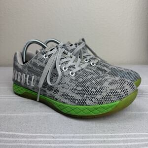 Nobull Athletic Gym Trainers CrossFit Shoes Kristi Eramo Art Gray M 8/W 9.5